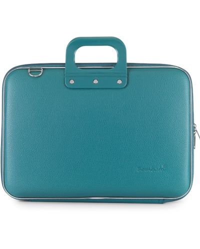 Чанта за лаптоп Bombata Maxi Classic - 17", синя - 1