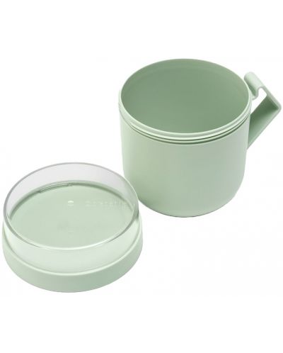Чаша с капак Brabantia - Make & Take, 600 ml, зелена - 2
