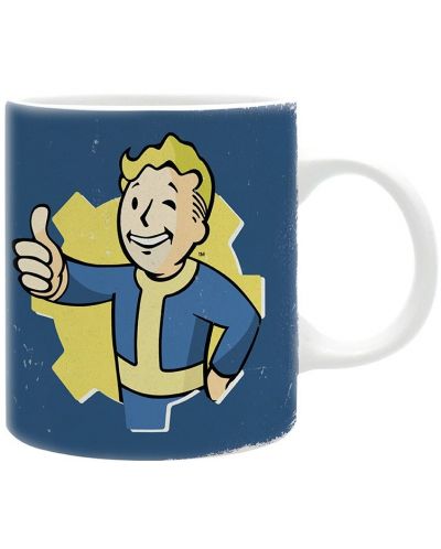 Чаша ABYstyle Games: Fallout - Vault Boy, синя - 1