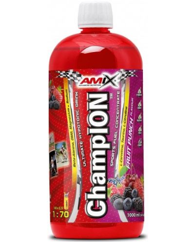 Champion Sports Fuel, плодов пунш, 1000 ml, Amix - 1