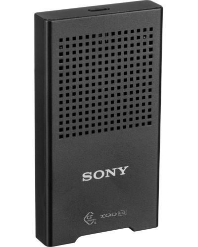 Четец за карти Sony - CFexpress Type B, USB, черен - 1