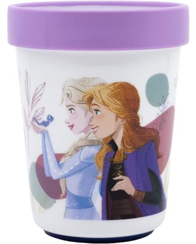 Чаша с неплъзгаща се основа Stor Frozen - Trust the Journey, 260 ml - 2