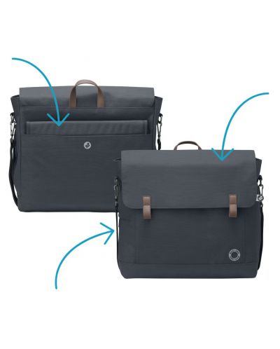 Чанта за количка Maxi-Cosi - Modern Bag, Essential Graphite - 4