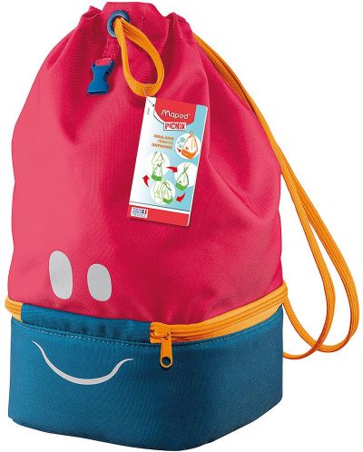 Чанта за храна Maped Concept Kids - Червена, 9l - 2