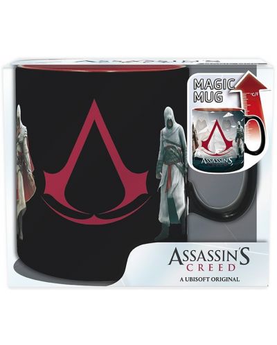 Чаша с термо ефект ABYstyle Games: Assassin's Creed - Legacy - 5