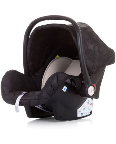 Кошница за кола с адаптори Chipolino Хавана - Черна, 0-13 kg
