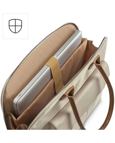 Чанта за лаптоп Hama - Fabulous, 14.1'', бежовa - 7
