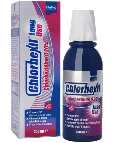 Chlorhexil Вода за уста Long Use 0.20%, 250 ml, Vittoria Pharma - 1