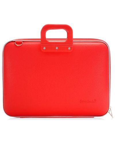 Чанта за лаптоп Bombata Maxi Classic - 17", червена - 1
