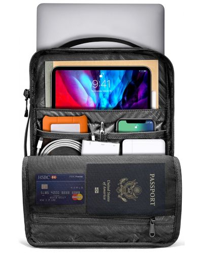 Чанта за лаптоп Tomtoc - DefenderACE-H14 A03F2D1, 16'', черна - 6