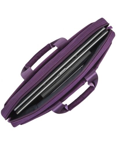 Чанта за лаптоп Rivacase - 8335, 15.6", лилава - 4