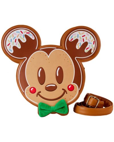 Чанта Loungefly Disney: Mickey and Minnie - Gingerbread Cookie - 2