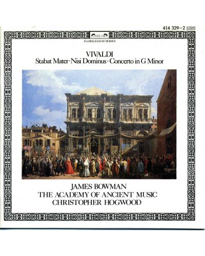 Christopher Hogwood - Vivaldi: Stabat Mater; Concerto in G minor; Nisi Dominus (2 CD) - 1