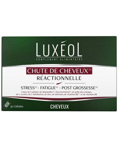 Chute de Cheveux Réactionnelle Формула за здрава коса, 30 капсули, Luxéol - 1