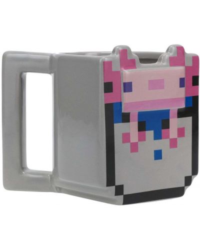 Чаша 3D Paladone Games: Minecraft - Axolotl, 400 ml - 1