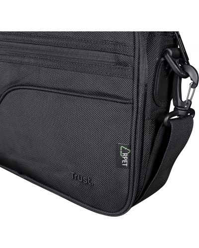 Чанта за лаптоп Trust - Sydney Eco, 17.3", черна - 4