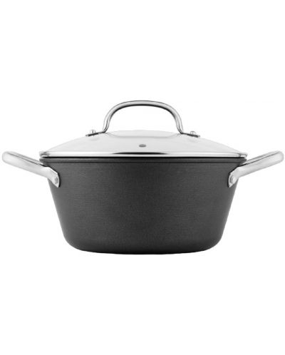 Чугунена тенджера BOJ - Classic CastIron, 28 х 9.5 cm, черна - 2