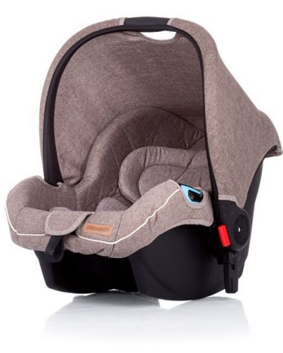 Кошница за кола с адаптори Chipolino Фама - Кафява, 0-13 kg