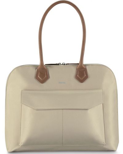 Чанта за лаптоп Hama - Fabulous, 14.1'', бежовa - 1