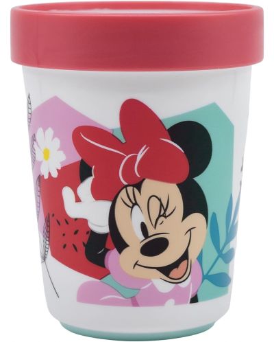 Чаша с неплъзгаща се основа Stor Minnie Mouse - Being More Minnie, 260 ml - 2