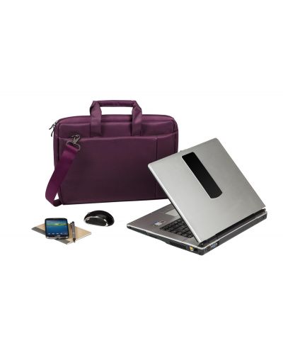 Чанта за лаптоп Rivacase 8231 15.6" - лилава - 10