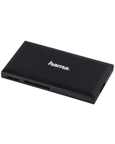 Четец за карти Hama - 181018, Multi, USB-A, черен - 1