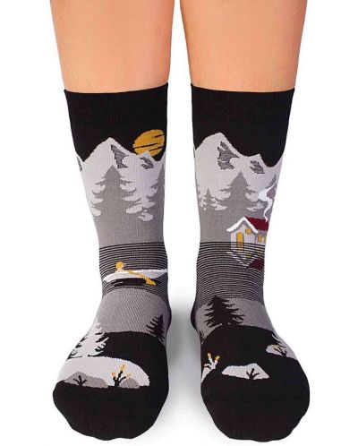 Чорапи Pirin Hill - Arty Socks Mountain, размер 43-46, сиви - 2