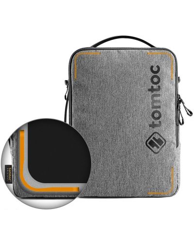 Чанта за лаптоп Tomtoc - DefenderACE-H14 A03F2G3, 16'', сива - 2