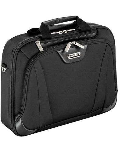 Чанта за лаптоп Wenger - Business Deluxe, 17'', черна - 1