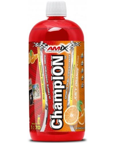 Champion Sports Fuel, портокал, 1000 ml, Amix - 1