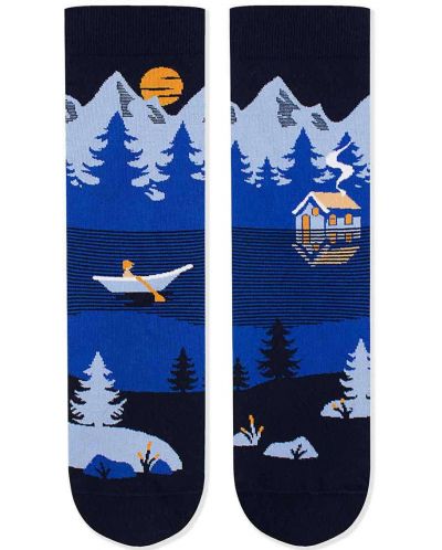 Чорапи Pirin Hill - Arty Socks Mountain, размер 39-42, сини - 1
