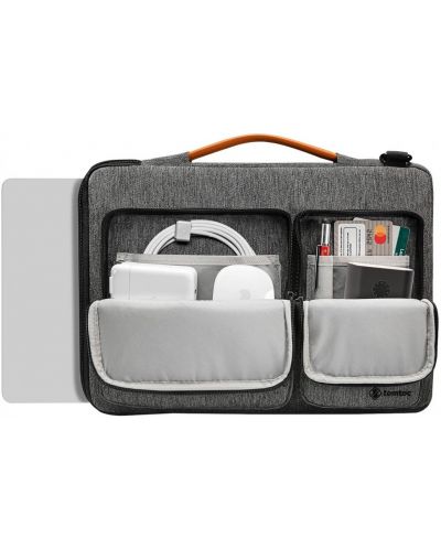 Чанта за лаптоп Tomtoc - Defender-A42 A42F2G3, 16'', сива - 3