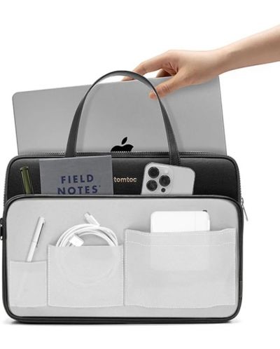 Чанта за лаптоп Tomtoc - A12D3D1, 14'', черна - 4