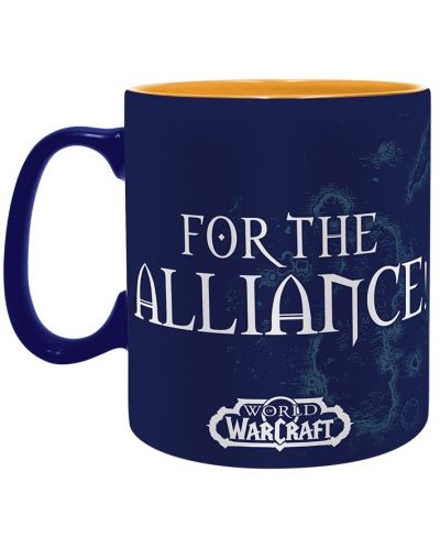 Чаша ABYstyle Games:  World of Warcraft - Alliance logo, 460 ml - 2