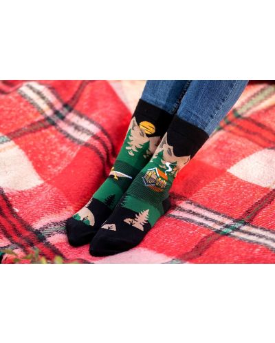 Чорапи Pirin Hill - Arty Socks Mountain, размер 39-42, зелени - 3
