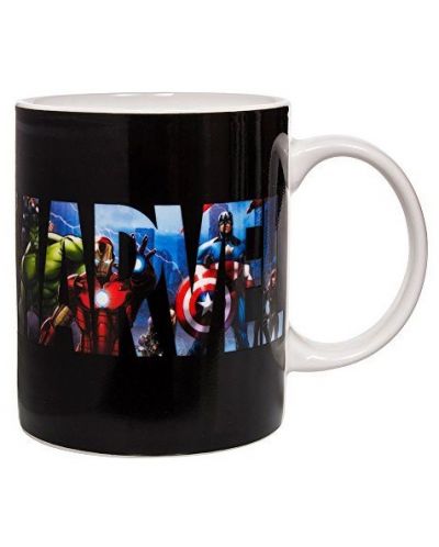 Чаша с термо ефект Paladone Marvel - Avengers