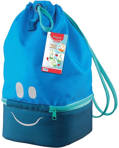 Чанта за храна Maped Concept Kids - Синя, 9l - 2