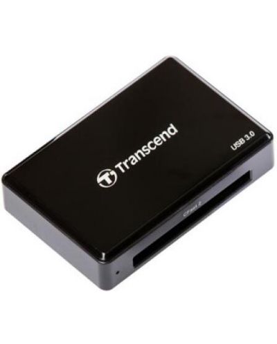Четец за карти Transcend - CFast, USB 3.0/3.1, черен - 1