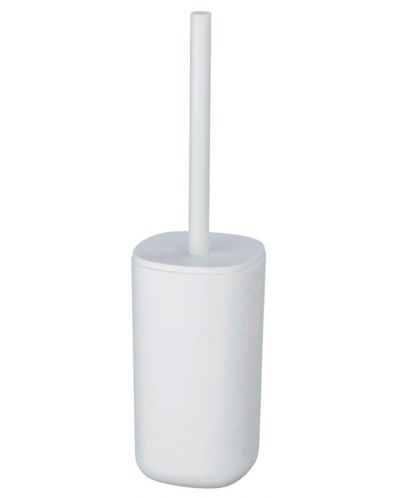 Четка за тоалетна Wenko - Davos, 9.5 х 35 cm, бял мат - 1
