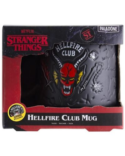 Чаша 3D Paladone Television: Stranger Things - Hellfire Club - 5