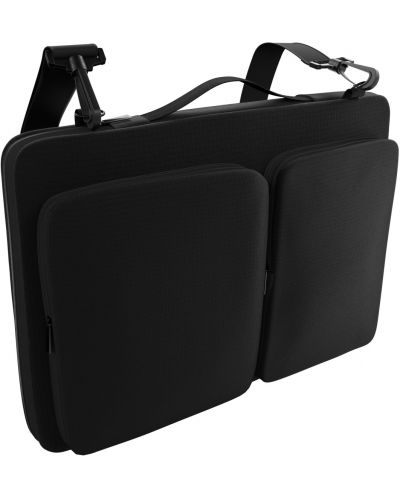 Чанта за лаптоп Next One - Slim Shoulder, MacBook Pro 14", черна - 6