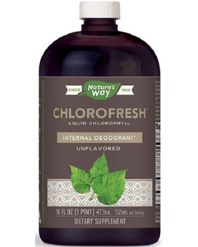 Chlorofresh Liquid Chlorophyll, неовкусен, 473 ml, Nature’s Way - 1