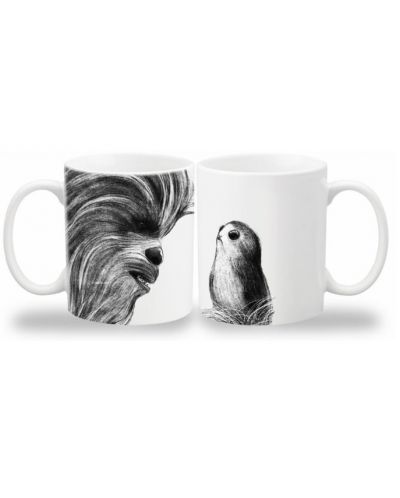 Чаша Star Wars -  Chewbacca & Porgs - 2