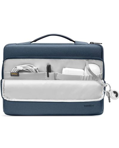 Чанта за лаптоп Tomtoc - A14F2B1, 16'', синя - 4