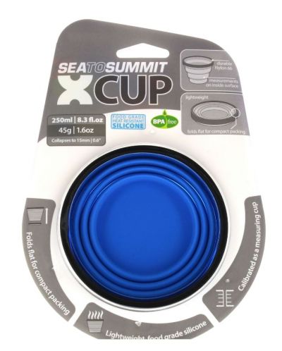 Чаша Sea to Summit - X-Cup, 250 ml, синя - 3