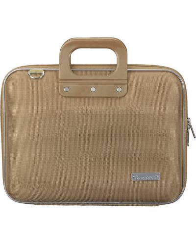 Чанта за лаптоп Bombata - Medio Nylon, 13", бежова - 1