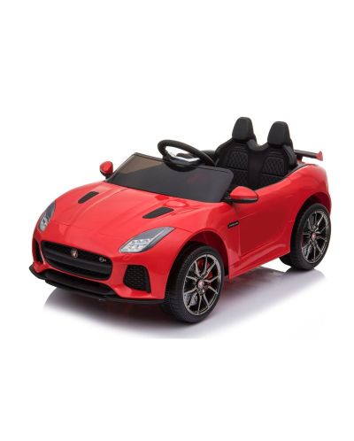 Електрическа кола Chipolino - Jaguar, с меки EVA гуми, червена