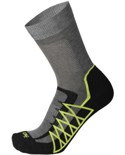 Чорапи Mico - Medium Weight Extra Dry , сиви/черни - 1