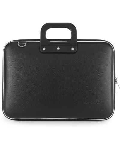Чанта за лаптоп Bombata Maxi Classic - 17", черна - 1