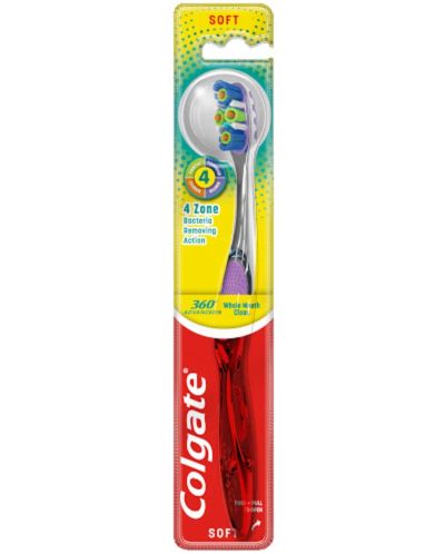 Colgate Четка за зъби 360 Advanced, Soft - 1